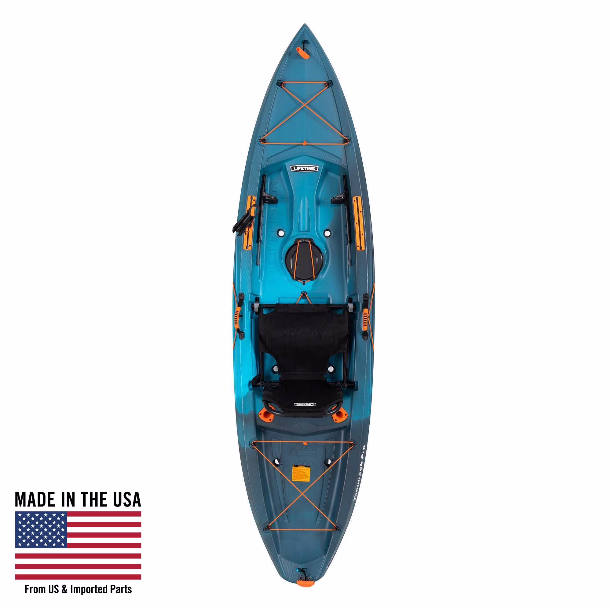 Lifetime Tamarack Pro 123 inch Sit-on-Top Kayak, Eclipse Fusion (91058)