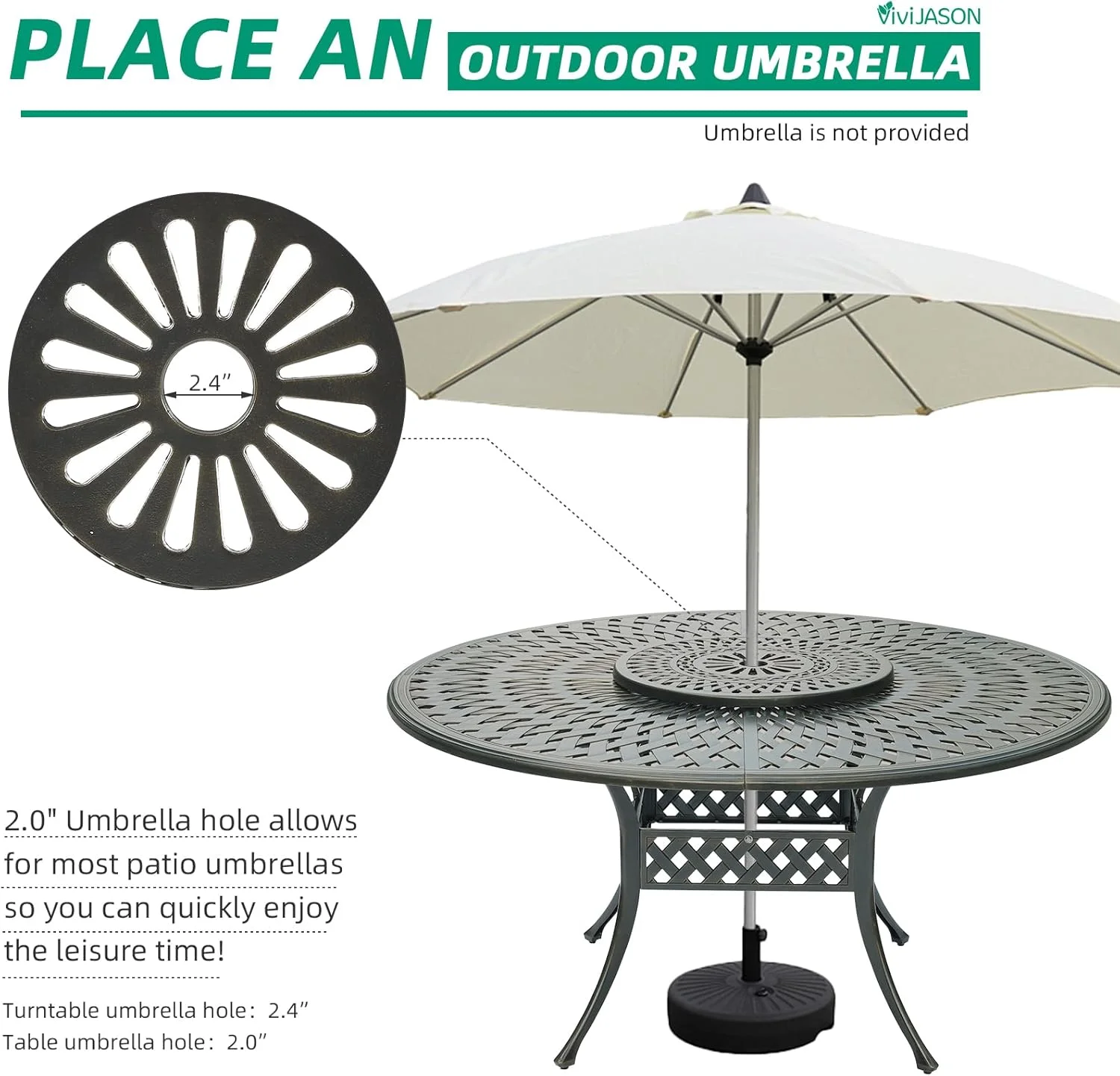 VIVIJASON Outdoor 61