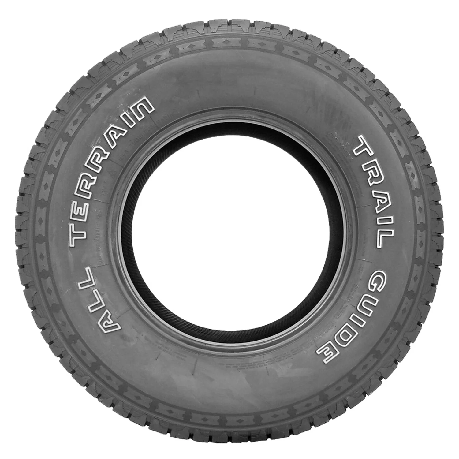 Trail Guide All Terrain 245/65R17 107S AT A/T Tire Fits: 2004 Jeep Grand Cherokee Overland, 2005-09 Chevrolet Trailblazer LT