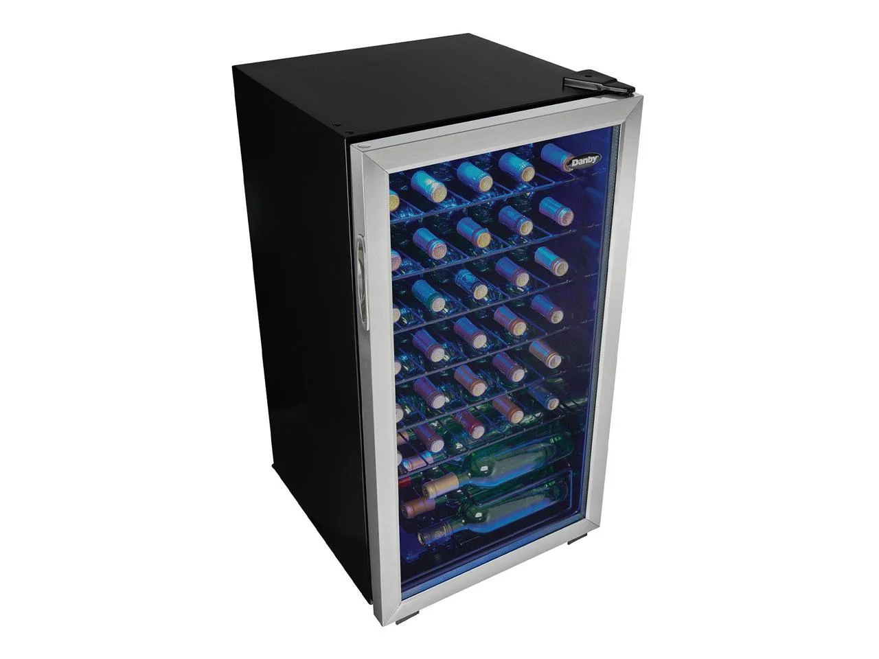 Danby 36 Bottle Free-Standing Wine Cooler in Stainless Steel (DWC036A1BSSDB-6)