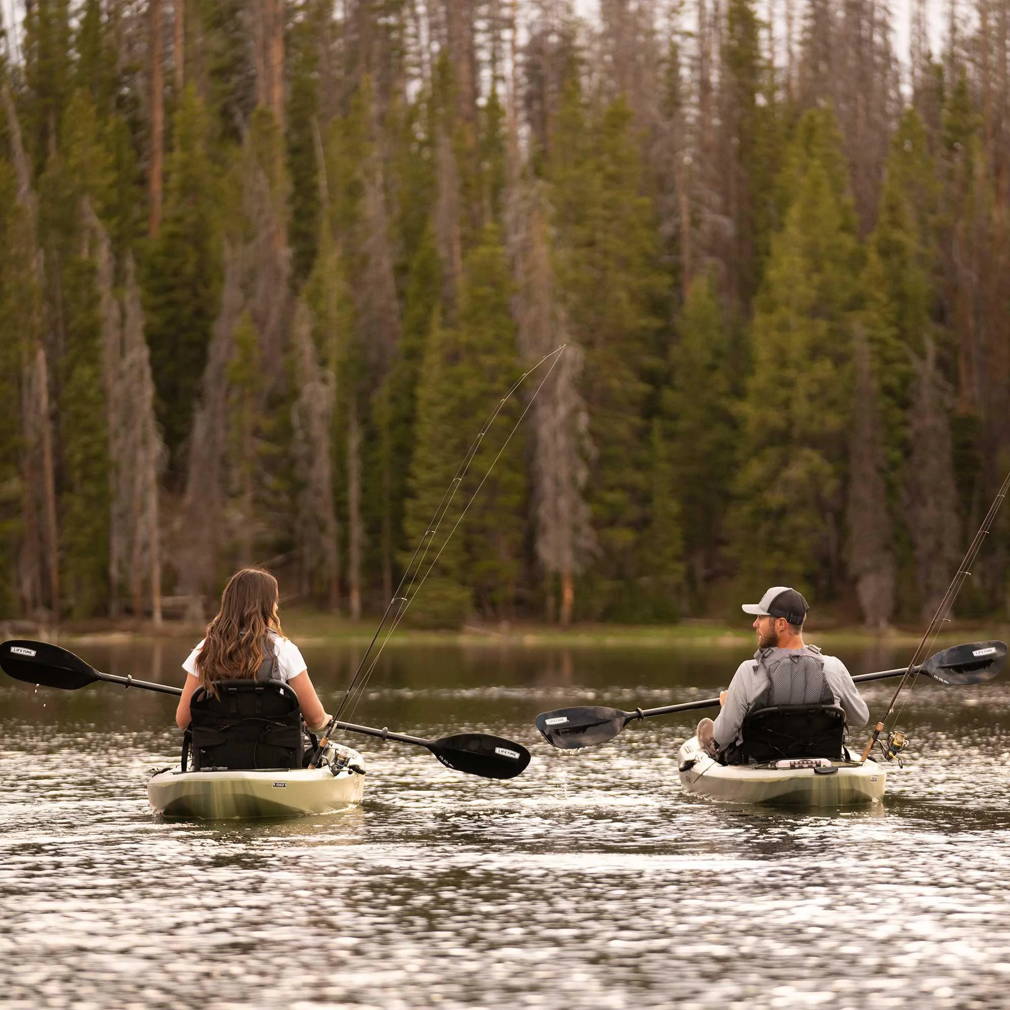 Lifetime Kenai Pro Angler 100 Kayak Moss Fusion - 91149