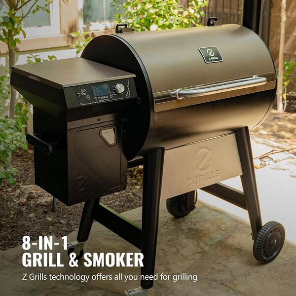 694 sq. in. Pellet Grill and Smoker in Bronze