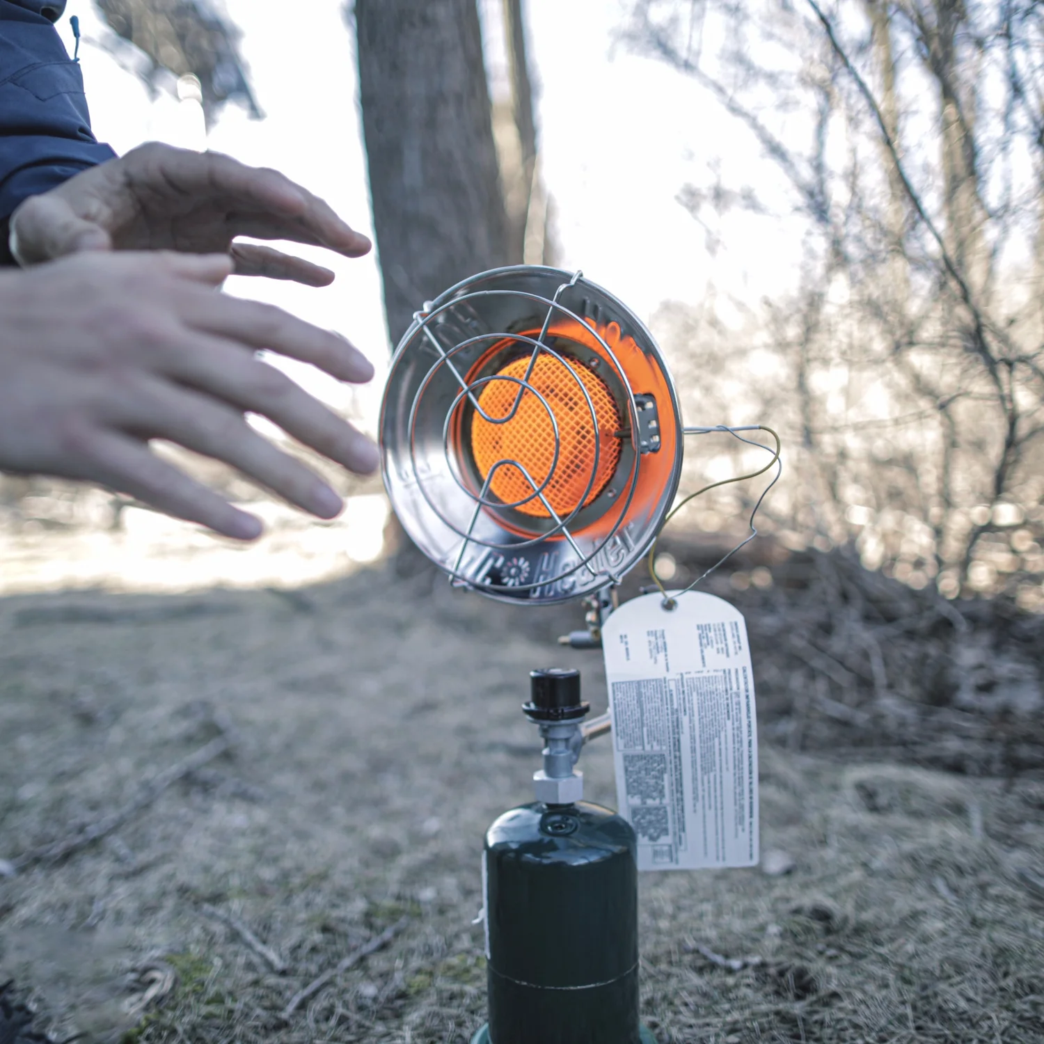 Mr. Heater 15,000 BTU Single Tank Top Radiant Heater for 1 lb Propane Tank