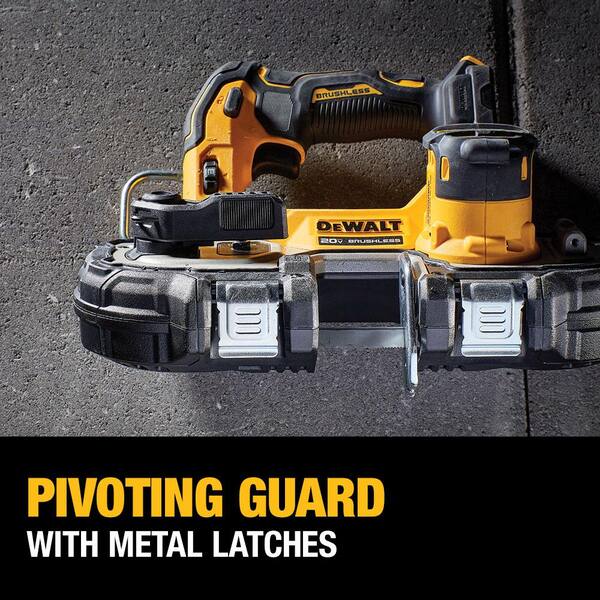 ATOMIC 20V MAX Cordless Brushless 4 Tool Combo Kit and ATOMIC 20V MAX Cordless Brushless Compact 1-3/4 in. Bandsaw