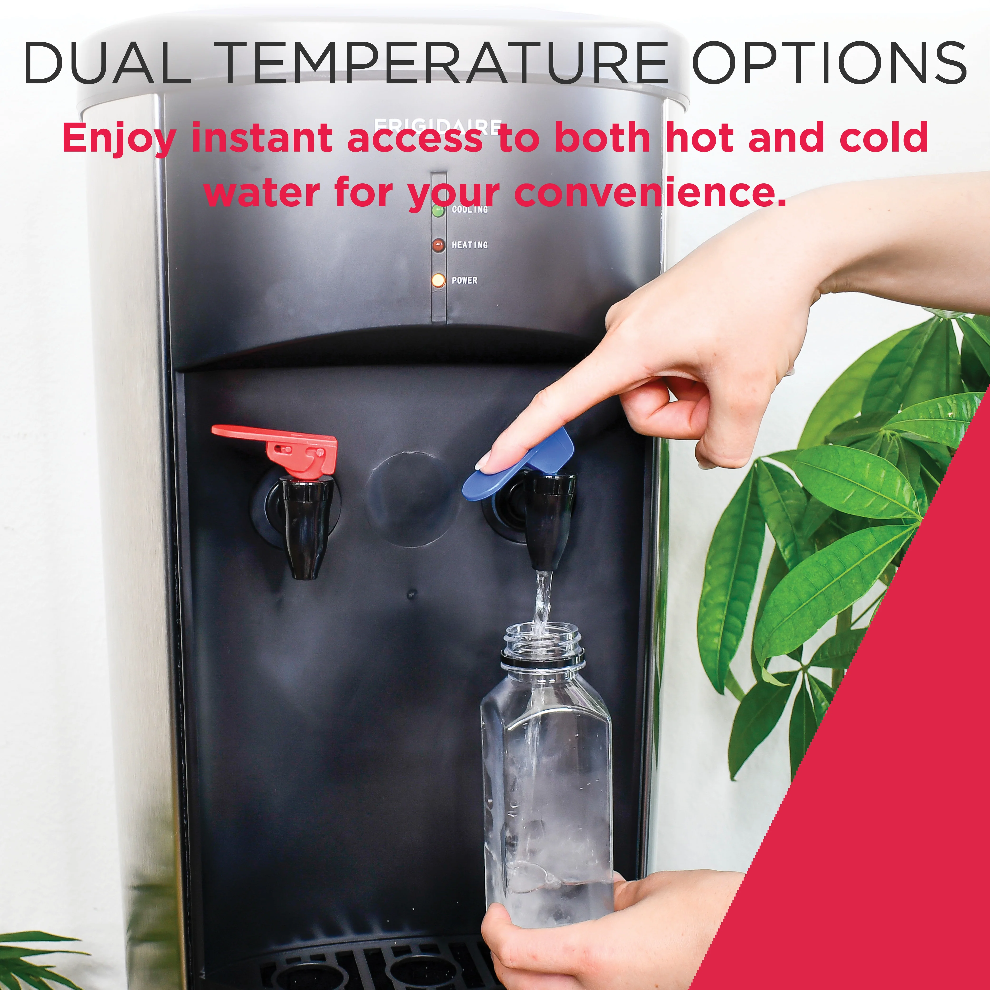 Frigidaire, Water Dispenser, Stainless Steel