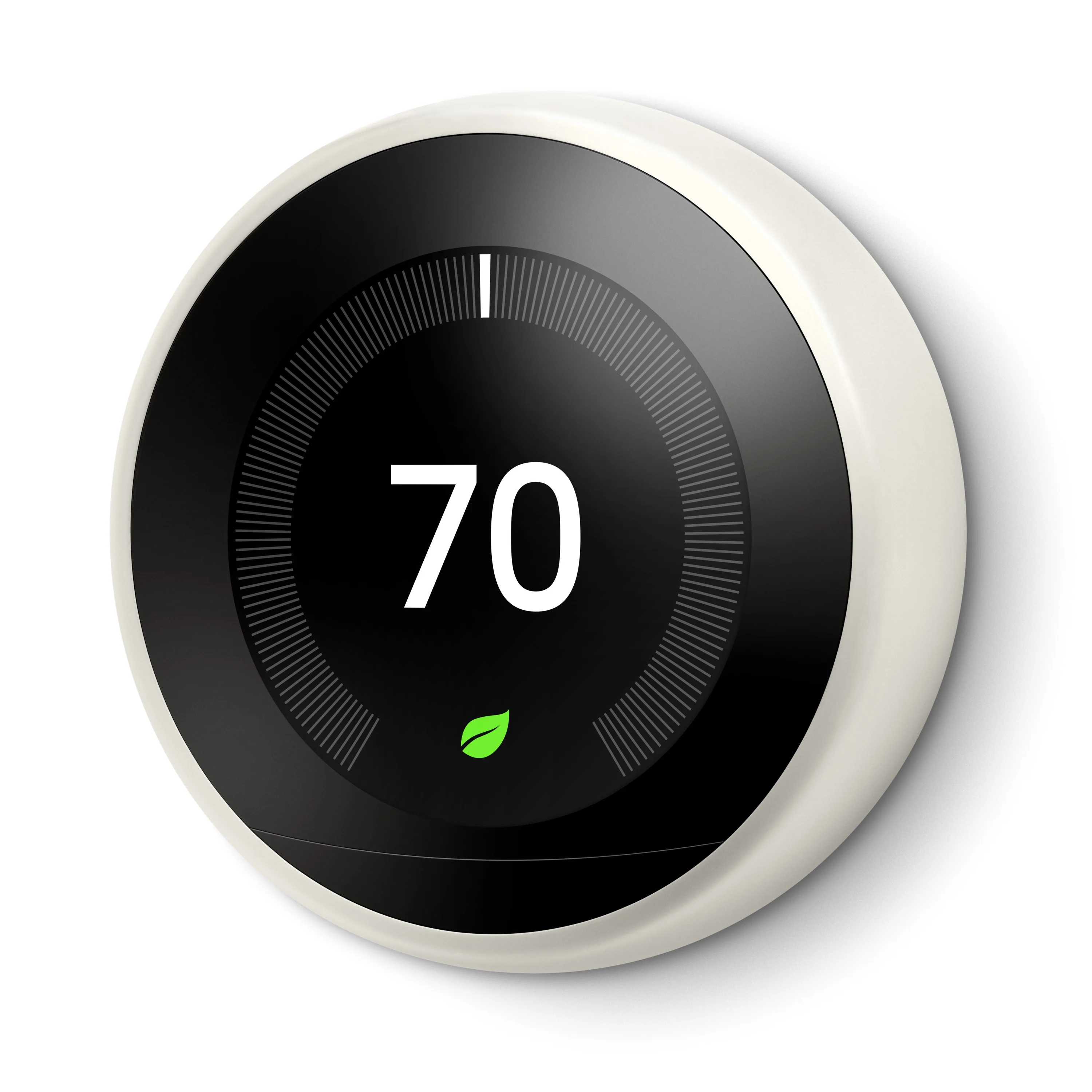 Nest Smart Learning Thermostat - 3rd Generation - Stainless Steel