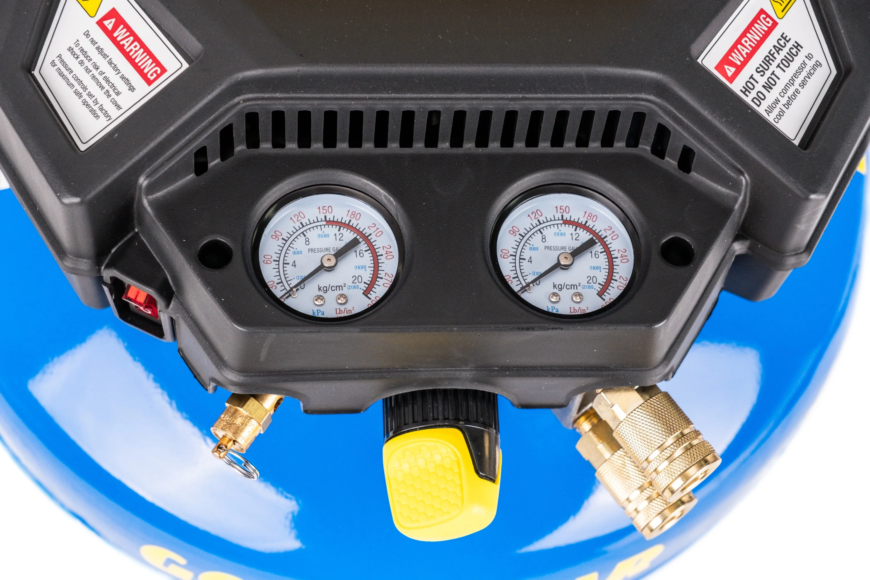 Goodyear 6 Gallon 150 PSI Oil Free Electric Pancake Air Compressor