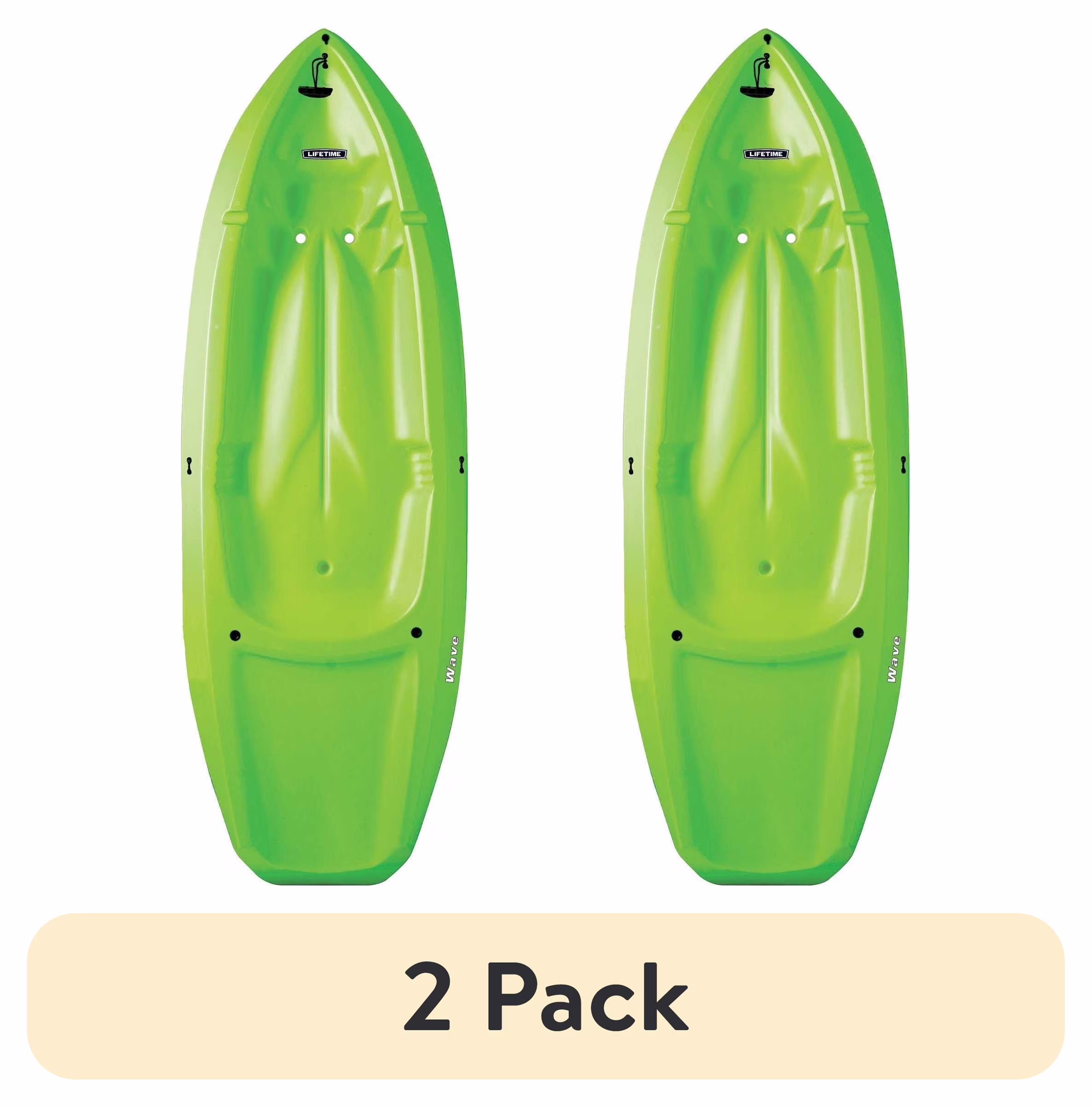 Lifetime Wave 6 ft Youth Kayak, Fire Red (91401)