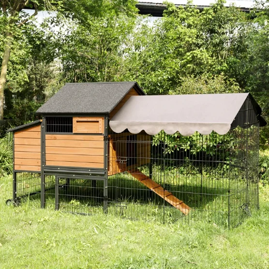 AIVITUVIN Mobile Chicken Coop 85