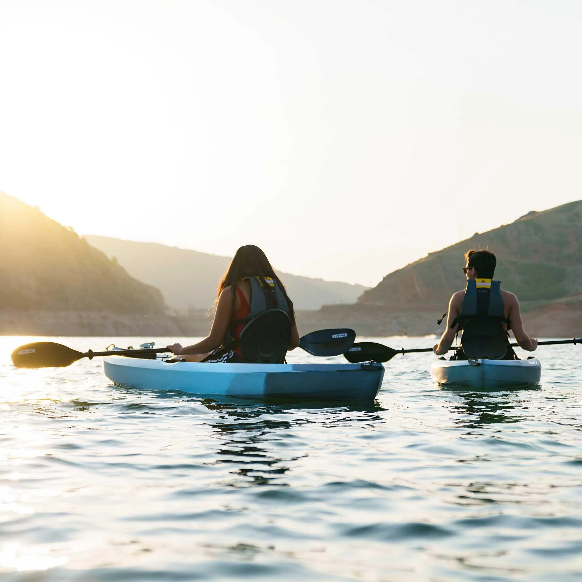 Lifetime Tamarack Angler Fishing Kayak- Arctic Fusion 2-Pack