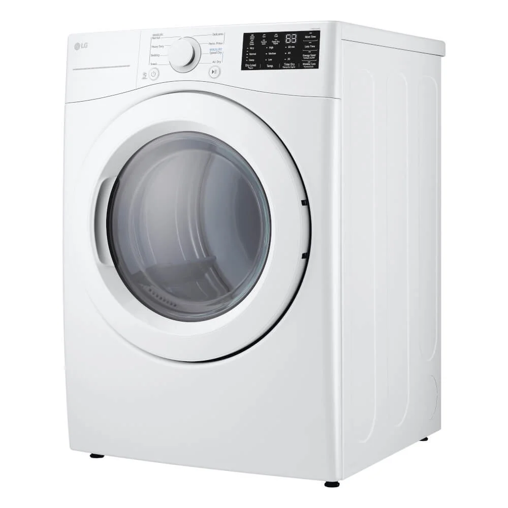 LG DLE3470W front load electric dryer