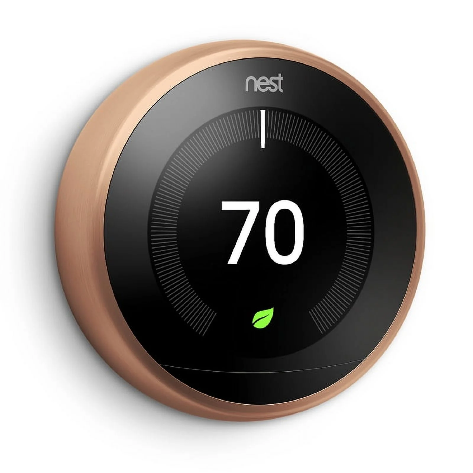 Nest Smart Learning Thermostat - 3rd Generation - Stainless Steel