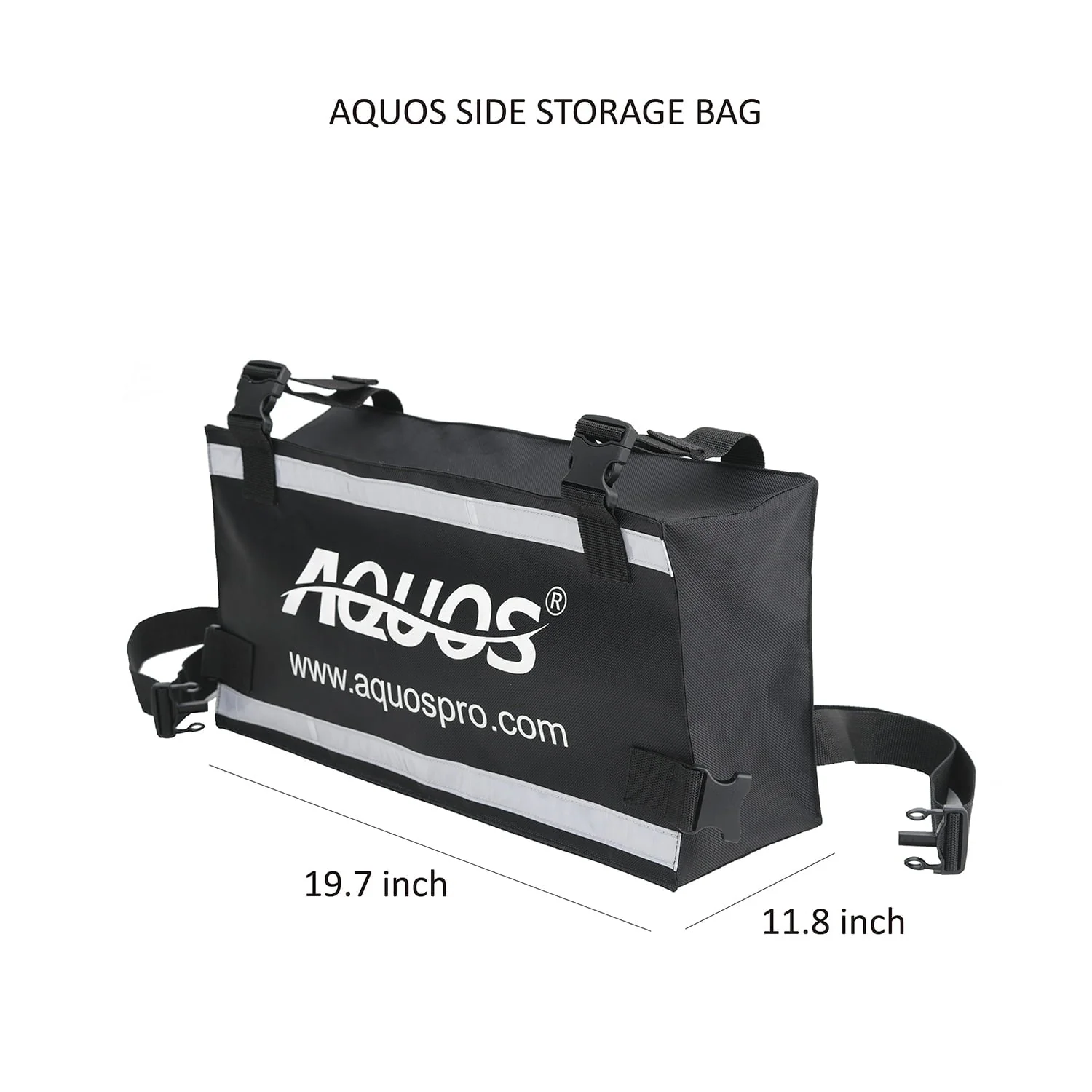 AQUOS Backpack Series 7.5ft Inflatable Pontoon Boat Zodiac Boat
