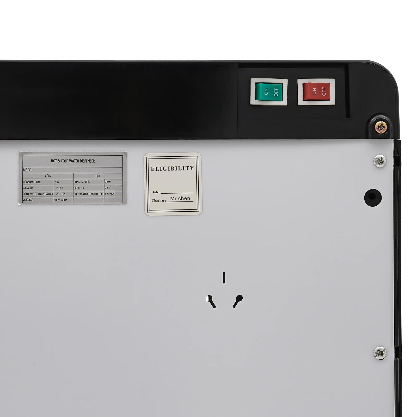 Champaign Gold 5 Gallon Water Dispenser, Bottom Loading Bottom Loading Hot Cold Water Cooler with 3 Temperature Settings, Ideal for Office, Home, Living Room