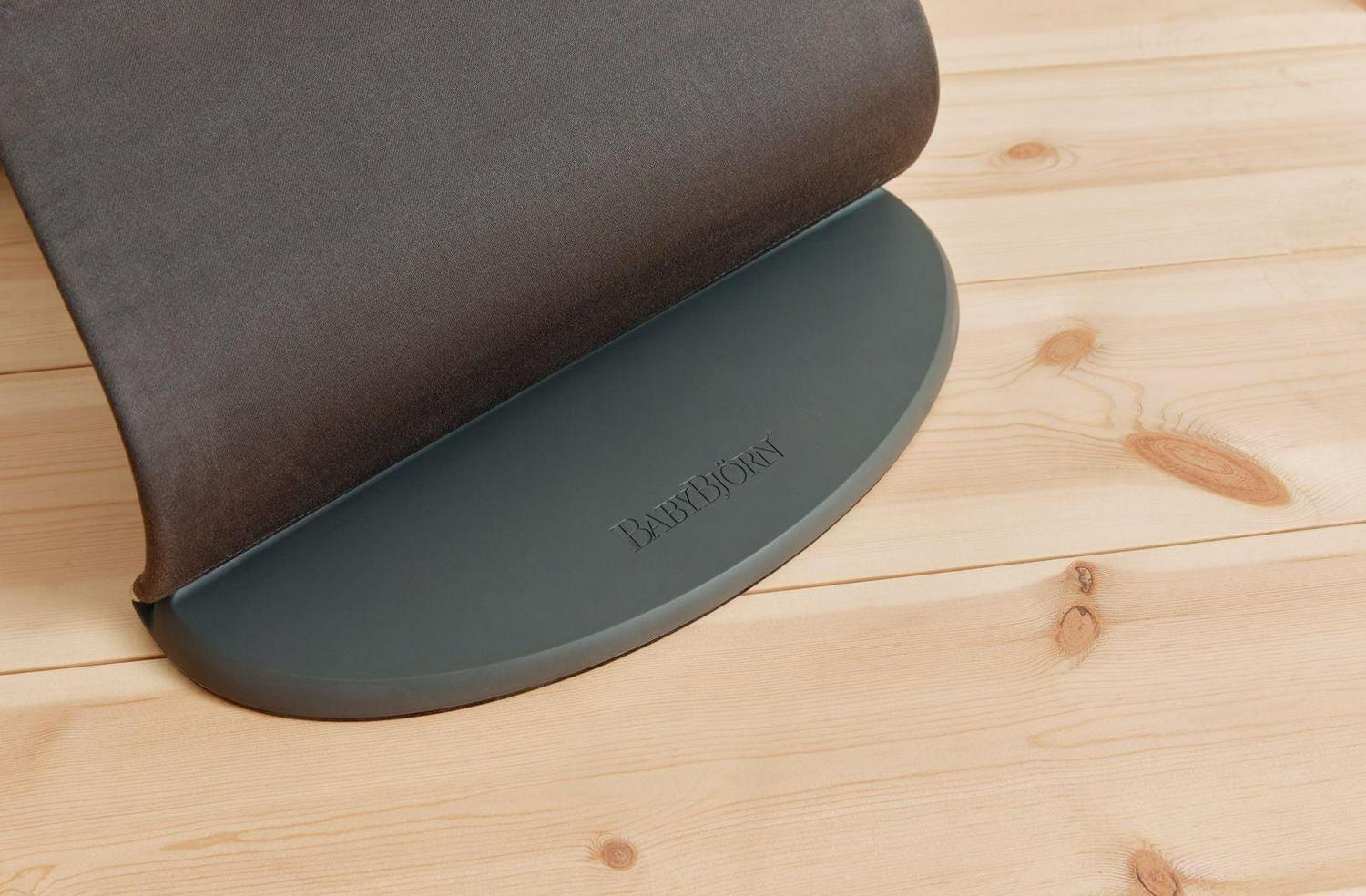 BabyBjorn Bouncer Bliss Baby Bouncers with Cotton. Classic Quilt. Anthracite