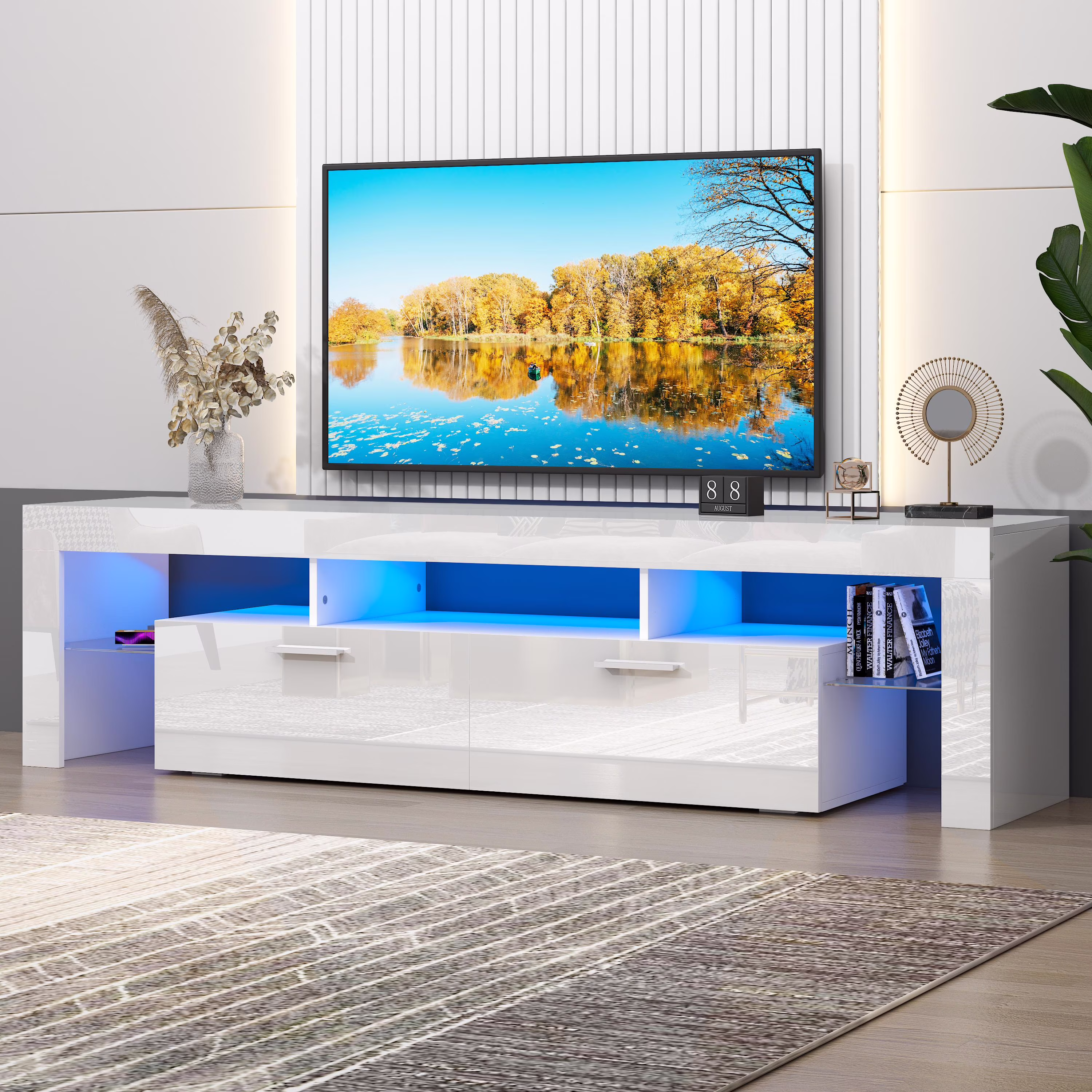 UHOMEPRO TV Stand for TV up to 70