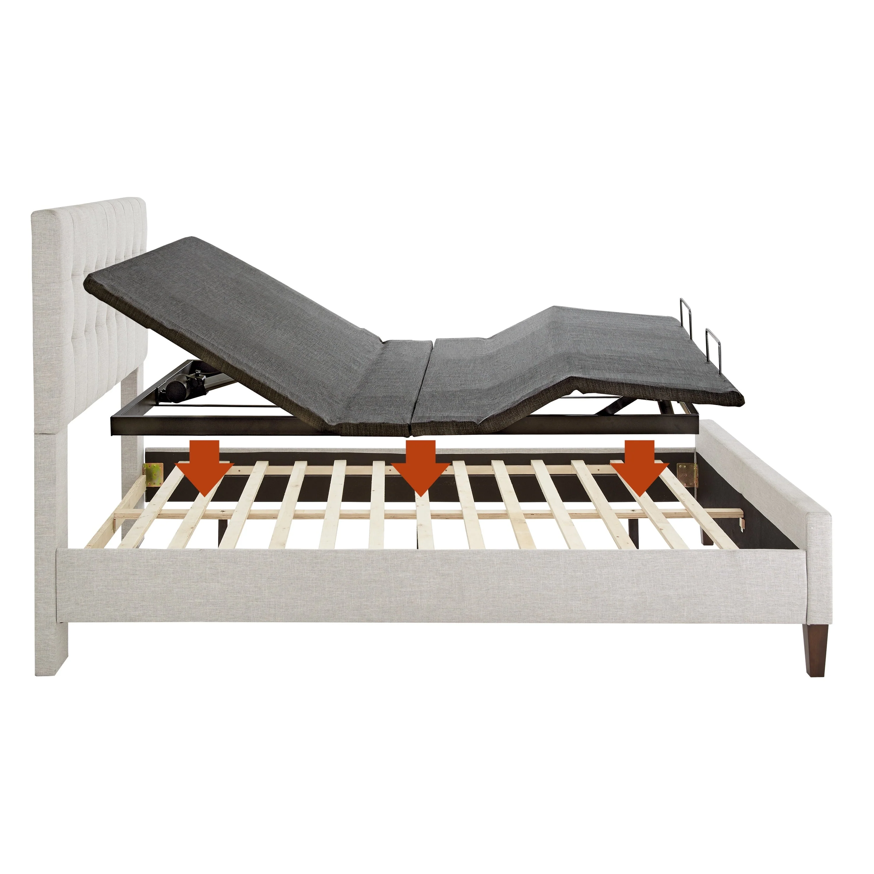 Boyd Sleep Adjusta-Flex Zero Gravity Adjustable Anti Snore Power Base, Queen