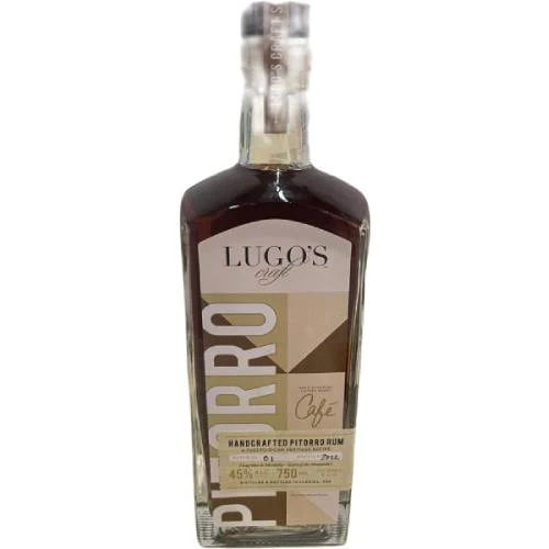 Lugo's Hand Crafted Pitorro Rum- Caf茅 - 750ml